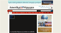 Desktop Screenshot of nepszava.com