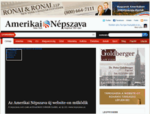 Tablet Screenshot of nepszava.com